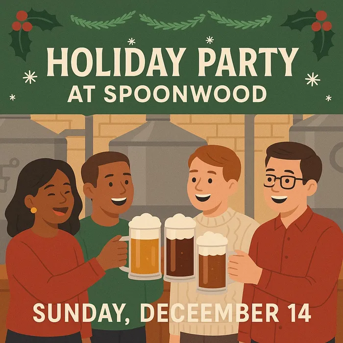 December Meeting/Holiday Party — Spoonwood Brewing